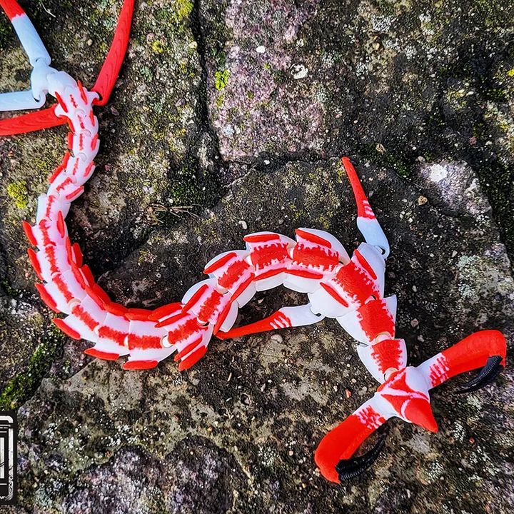 3D Printable Articulated Reaper Leviathan by MagniModels