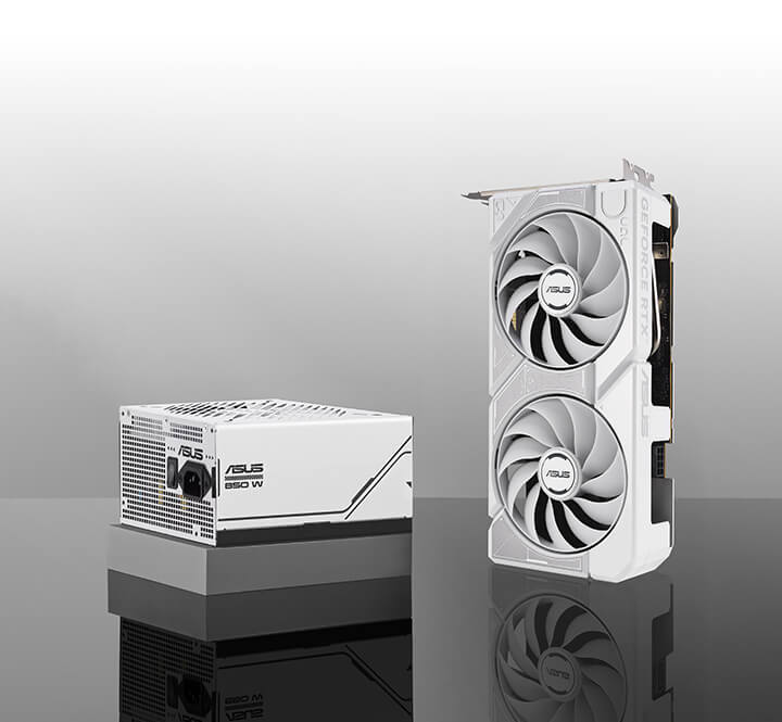 ASUS Dual GeForce RTX™ 5060 White OC Edition 8GB GDDR7