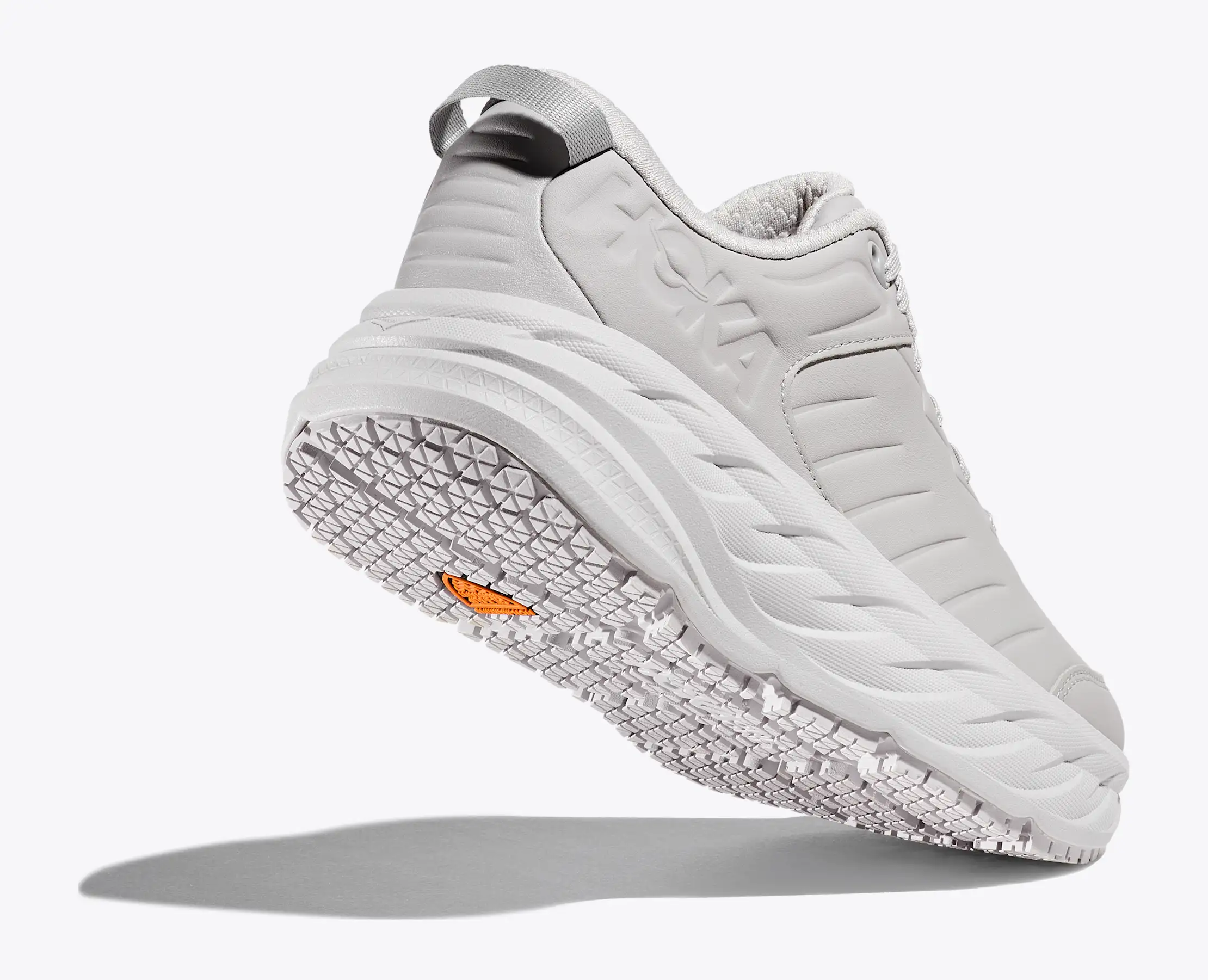 Men's Bondi SR Cushioned Leather Slip Resistant Shoe | HOKA®