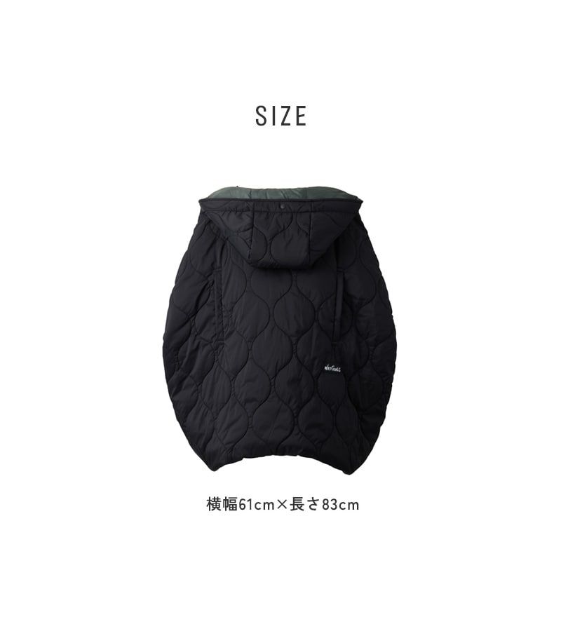 dショッピング |WILD THINGS ワイルドシングス キルティング防寒ケープ