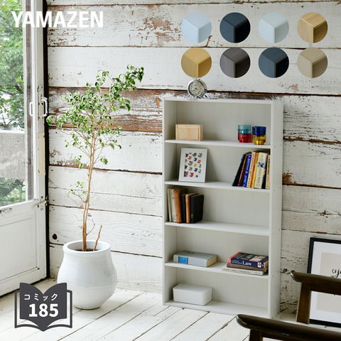 dショッピング |マンガぴったり 本棚カラーボックス 5段 幅60 奥行17