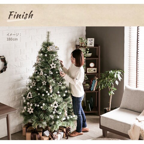 dショッピング |クリスマスツリー おしゃれ 北欧 180cm 送料無料