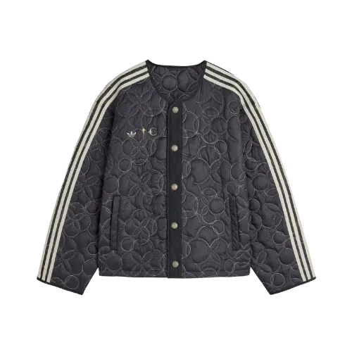 Thug Club x adidas Jaqueta Padded Liner Black Silver Metallic - Droper