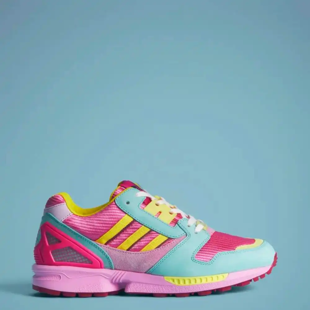 Gucci x adidas ZX8000 Pink Strata Feminino - Droper