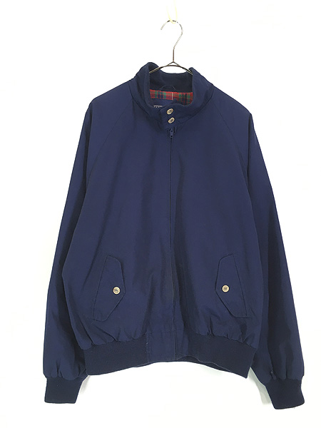 古着 90s LANDS' END チェック ライナー G9 タイプ コットン