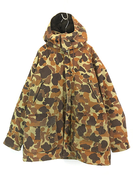 古着 80s Gamehide ダックハンター カモ 迷彩 防寒 防水 パデッド