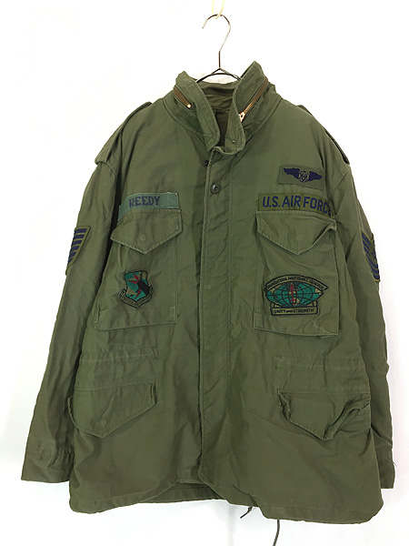 古着 80s 米軍 US AIR FORCE M-65 ミリタリー フィールド ジャケット