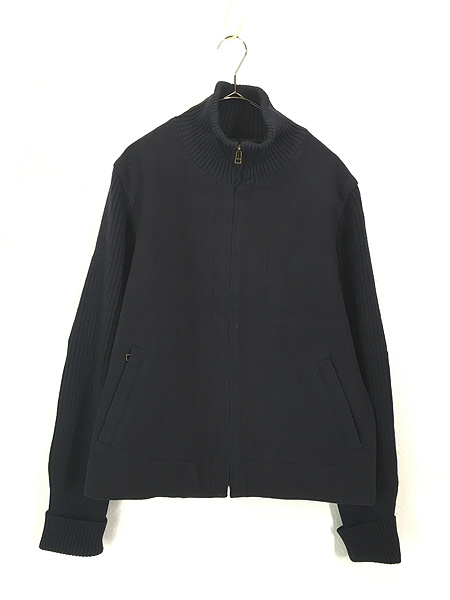 古着 90s GAP ニットリブ ハイネック メルトン ウール ドライバーズ