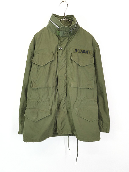 古着 60s 米軍 US ARMY M-65 2nd 「グレーライナー」 アルミジップ