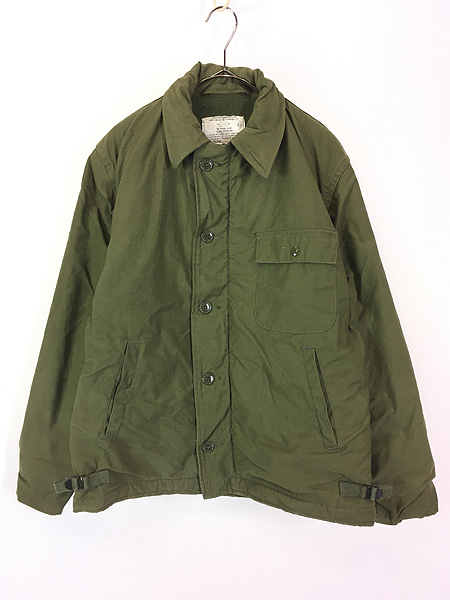 古着 70s 米軍 US NAVY ミリタリー パイル ライナー A-2 デッキ