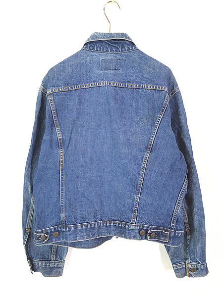 ビンテージ70年代LEVIS70505-0217布ケアタグ付きデニムGジャン44