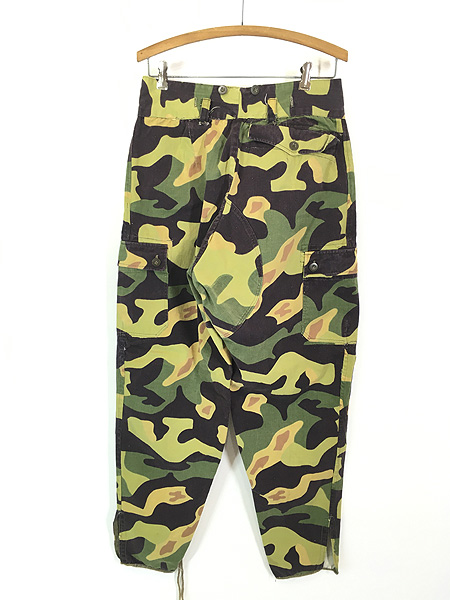 古着 60s チェコスロバキア軍 サラマンダー カモ 迷彩 ミリタリー W