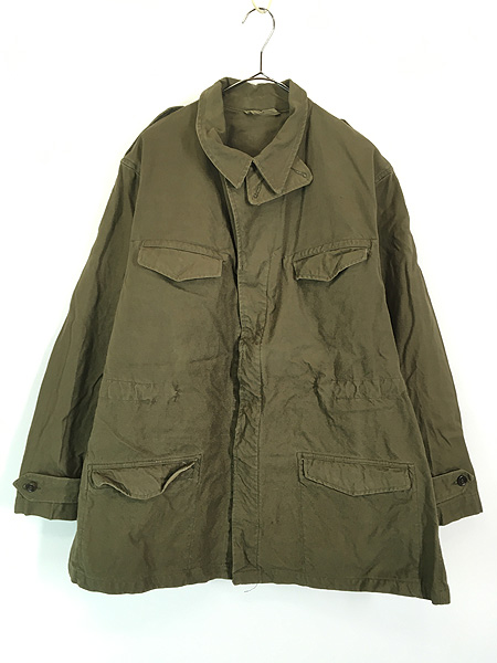 古着 50s フランス軍 名作 M47 M-47 前期 ヘビー コットンツイル