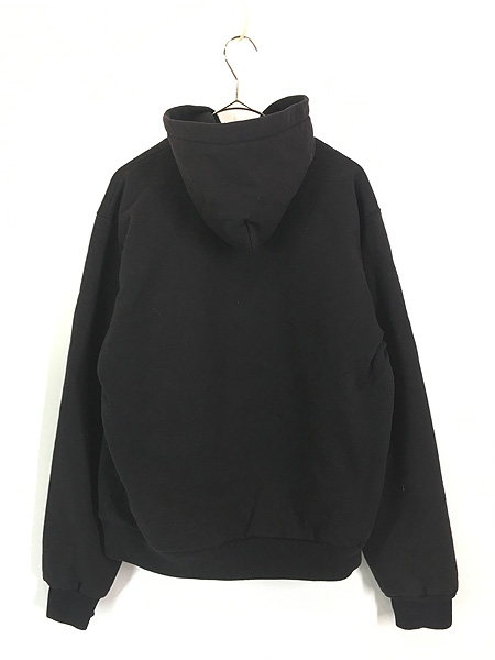 古着 90s Carhartt 裏地 メッシュ ワンポイント パッチ スウェット