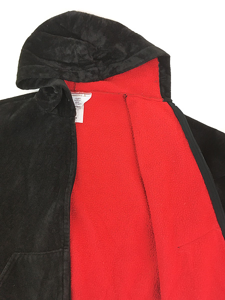 古着 80s USA製 Carhartt 裏地 フリース ワンポイント 刺しゅう