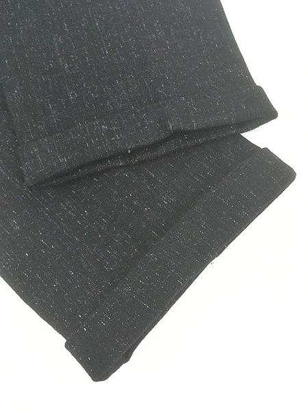 古着 60s ネップ カスリ柄 上質 ウール スラックス パンツ スリム