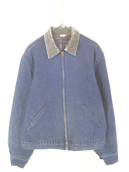 古着 70-80s USA製 BIG BEN ブランケット ライナー デニム フルジップ