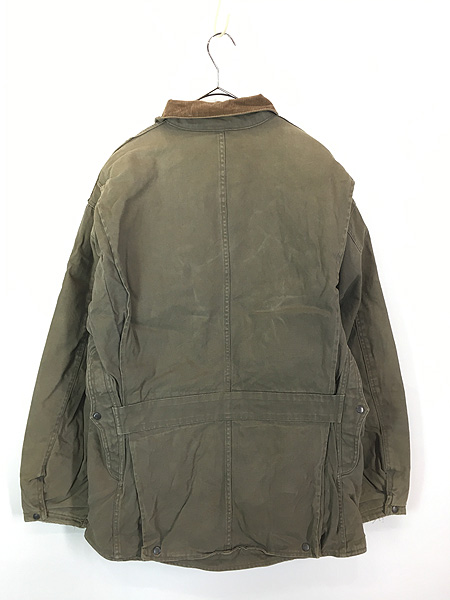 古着 90s Polo Ralph Lauren ウール ブランケット 襟 コーデュロイ