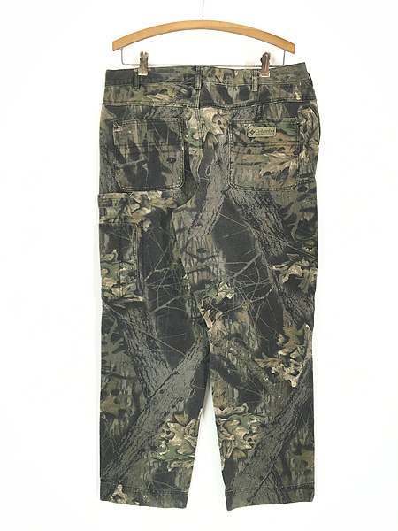 古着 90s Columbia リアルツリー カモ 迷彩 Wニー ペインター パンツ