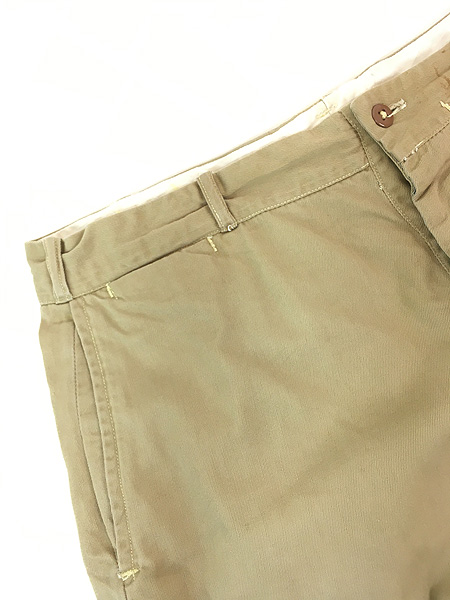 古着 50s 「SANFORIZED ARMY CLOTH」 ボタンフライ アーミークロス