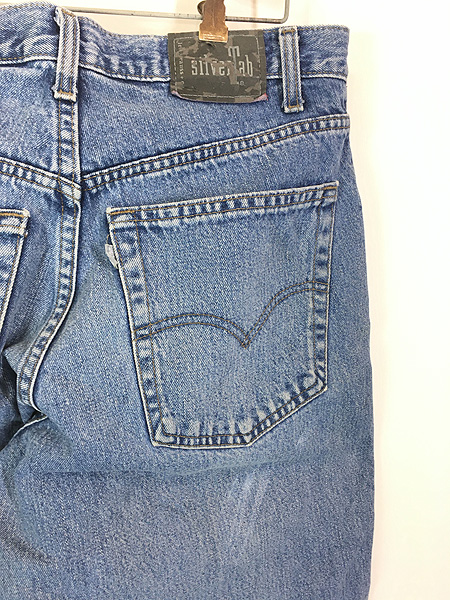 古着 00s Levi's Silver Tab 「BAGGY」 570-0891 濃紺 ブルー デニム