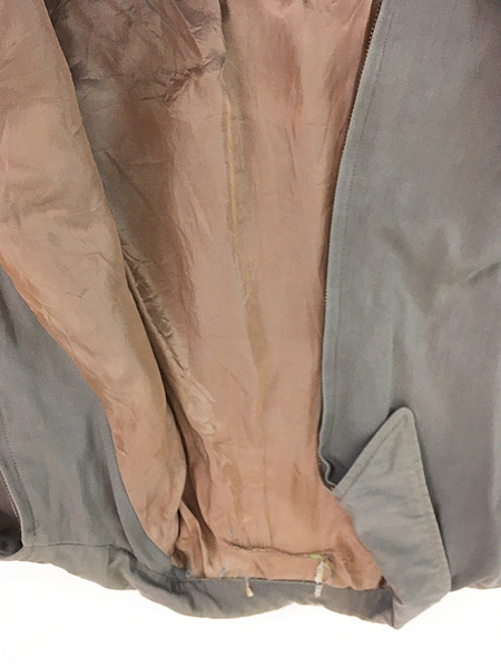 古着 50s アクションプリーツ ウール ギャバジン ヴィンテージ