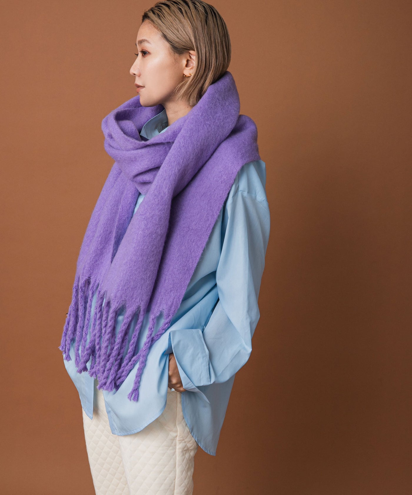 バルキーカラフルマフラー – レディースファッション通販の夢展望【公式】