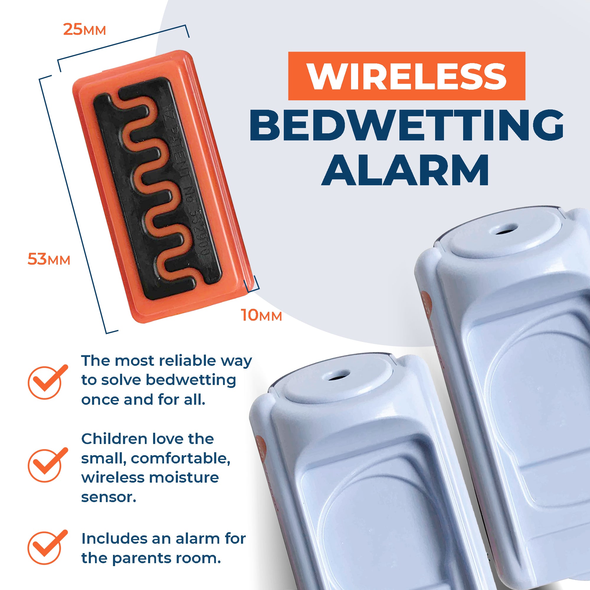 DRI Sleeper Eclipse - Dual Alarm System for Bedwetting | DRI