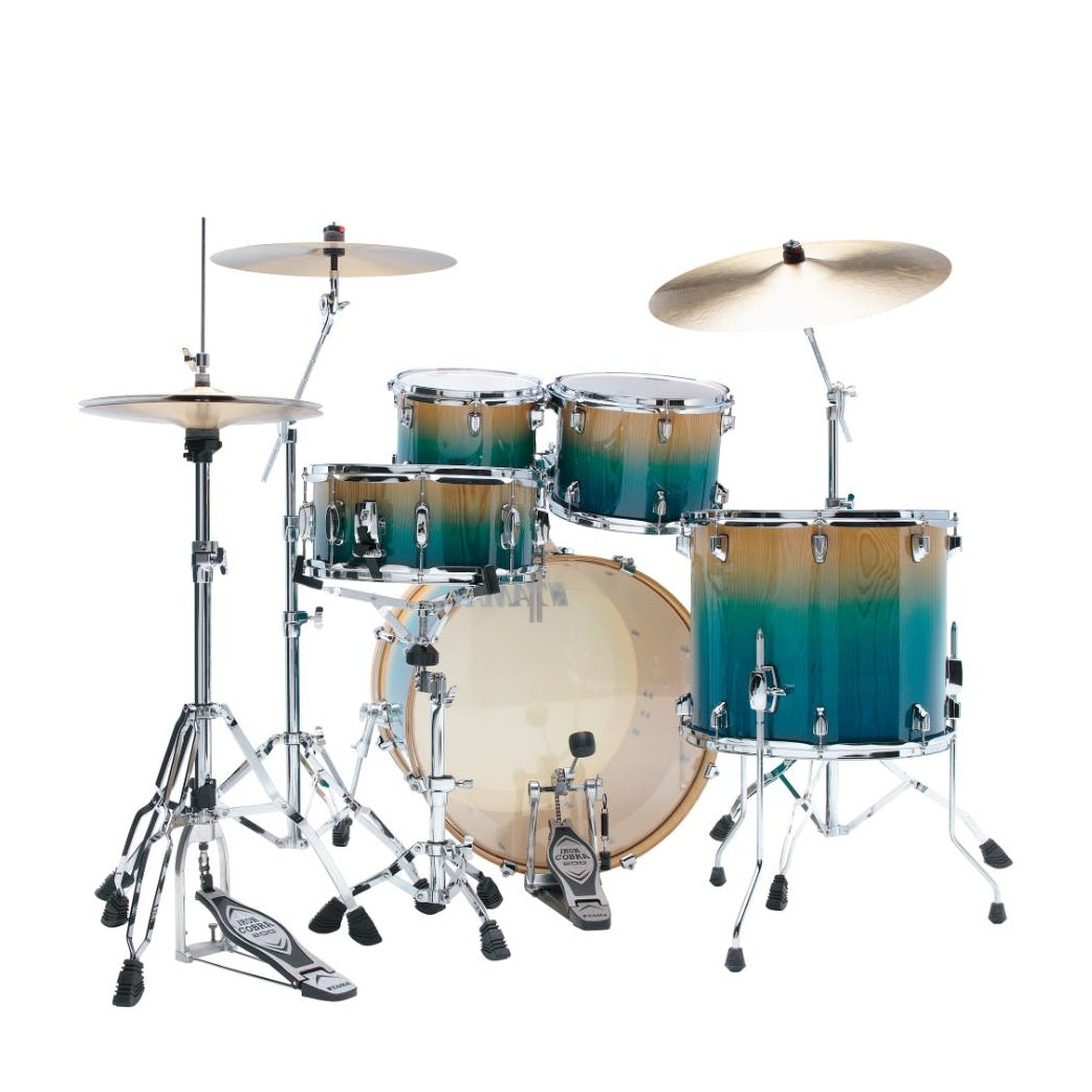 Tama Superstar Classic 5pc Drum Set w/22BD Sapphire Fade Lacebark Pine