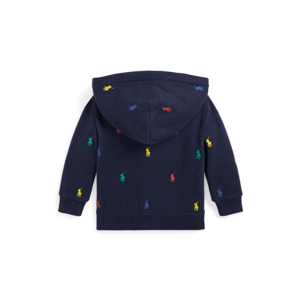Polo ポニー フリース フルジップ フーディ | ラルフ ローレン公式