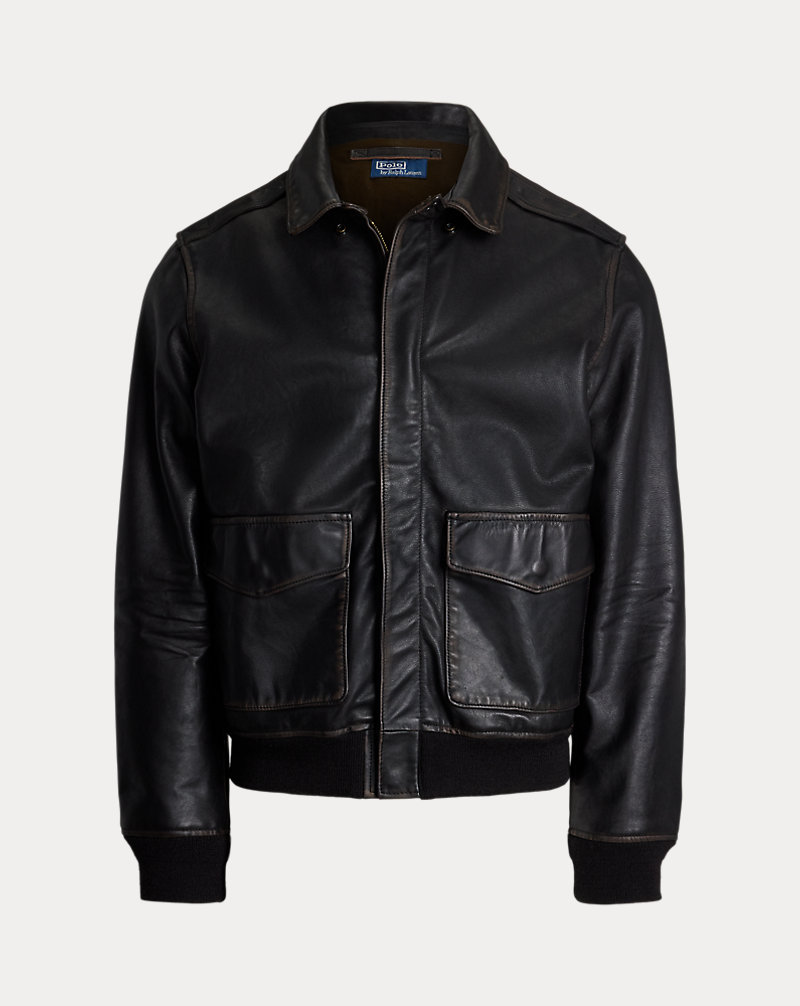 Leather Flight Jacket