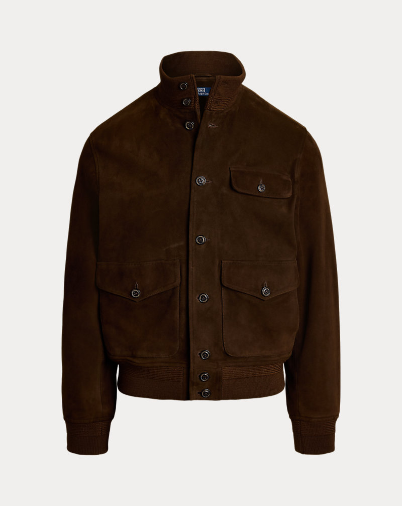 スエード ユーティリティ ジャケット | ラルフ ローレン公式オンライン