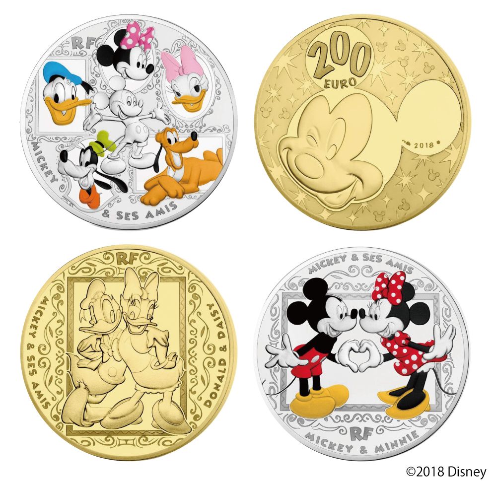 90周年を記念した特別な金貨＆銀貨！泰星コイン「ミッキー＆フレンズ