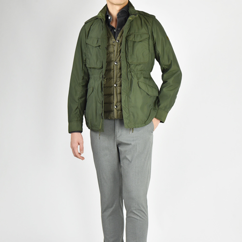 TATRAS BERGAMOTTO ダウンライナーベスト付 M-65 ジャケット | DUE blog