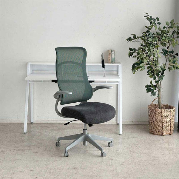 東馬 TM グレッタ ワークチェア ライトグレー(ライトグレー): オフィス