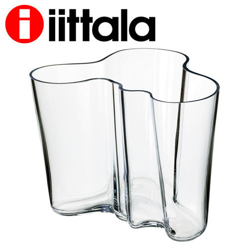 iittala イッタラ Alvar Aalto アルヴァアアルト ベース 160mm クリア
