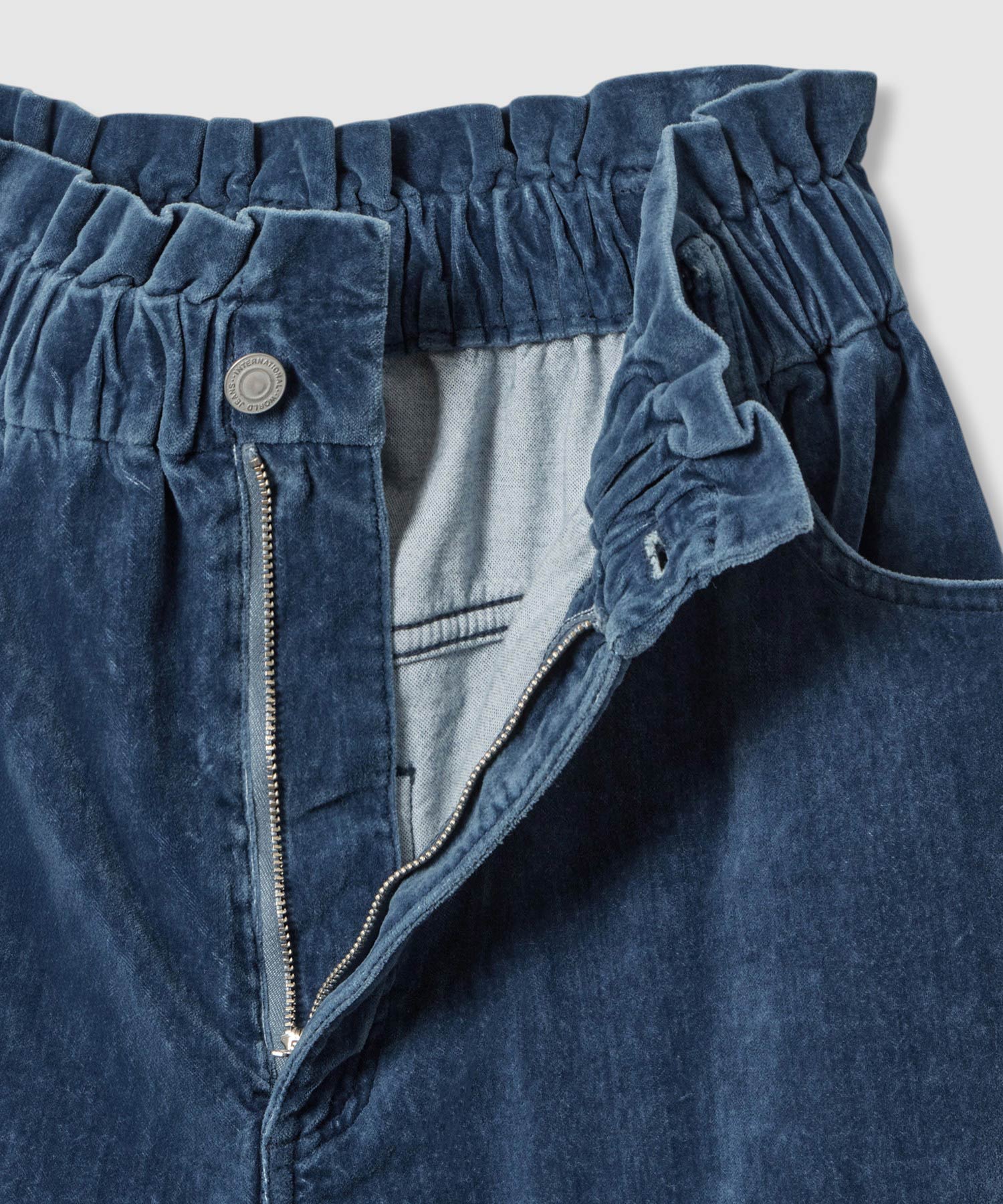 インディゴベルベットパンツ ｜ハウス オブ ロータス＜HOUSE OF LOTUS