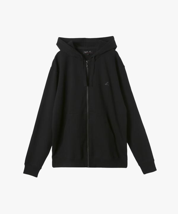 メンズ コットン 長袖 ジップアップジャケット 