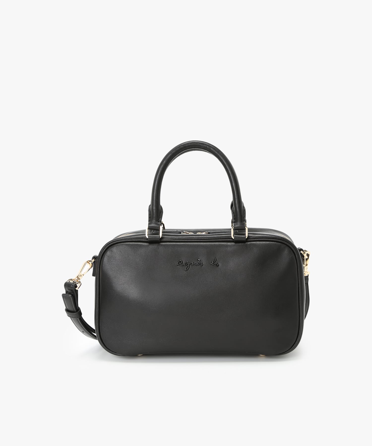 レザー 2way ボストンバッグ