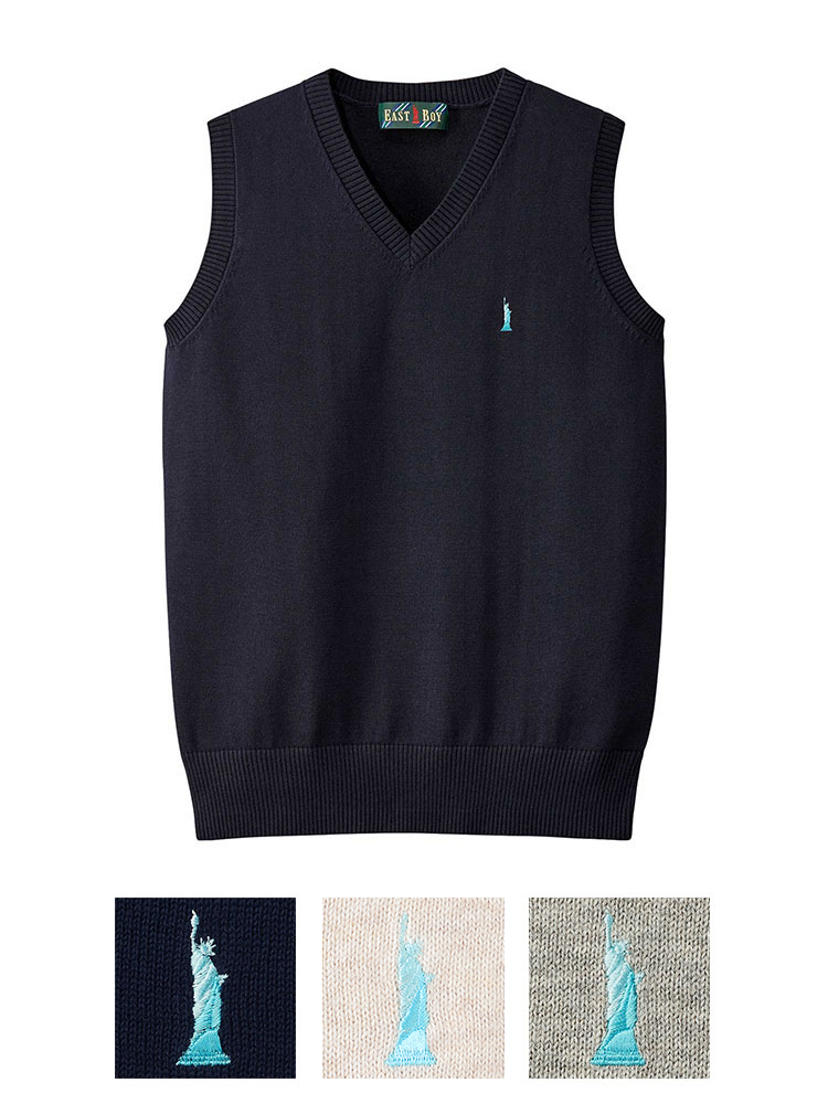 ONLINE限定】COOLMAXベスト12G〈ハイゲージ〉薄手（シャーベット女神