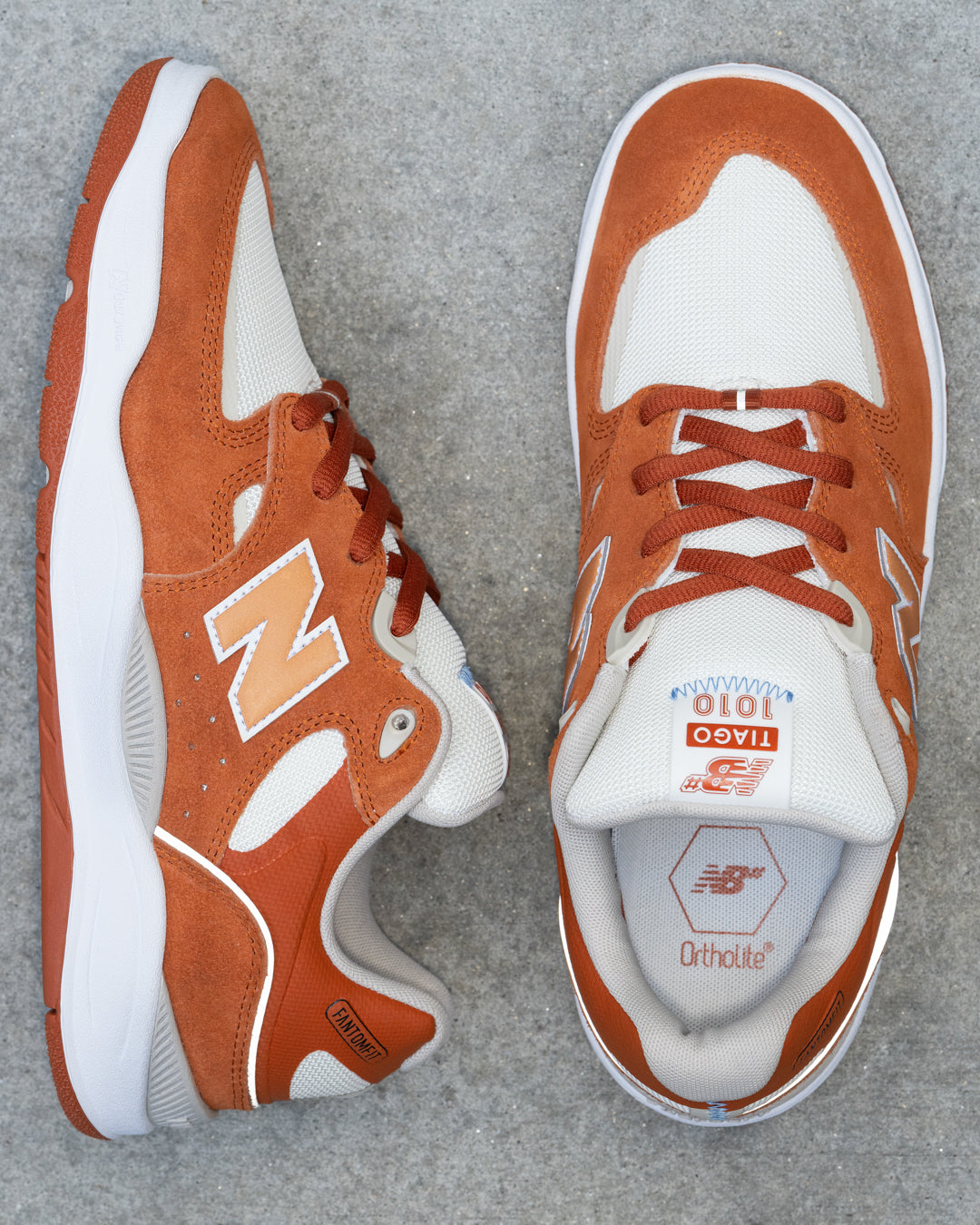 New Balance Numeric Tiago Lemos 1010 Rust Orange/Cream – Eastern