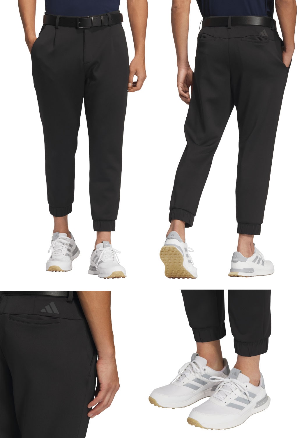 アディダス 段ボールニット ジョガーパンツ JVU93 メンズ ゴルフウェア