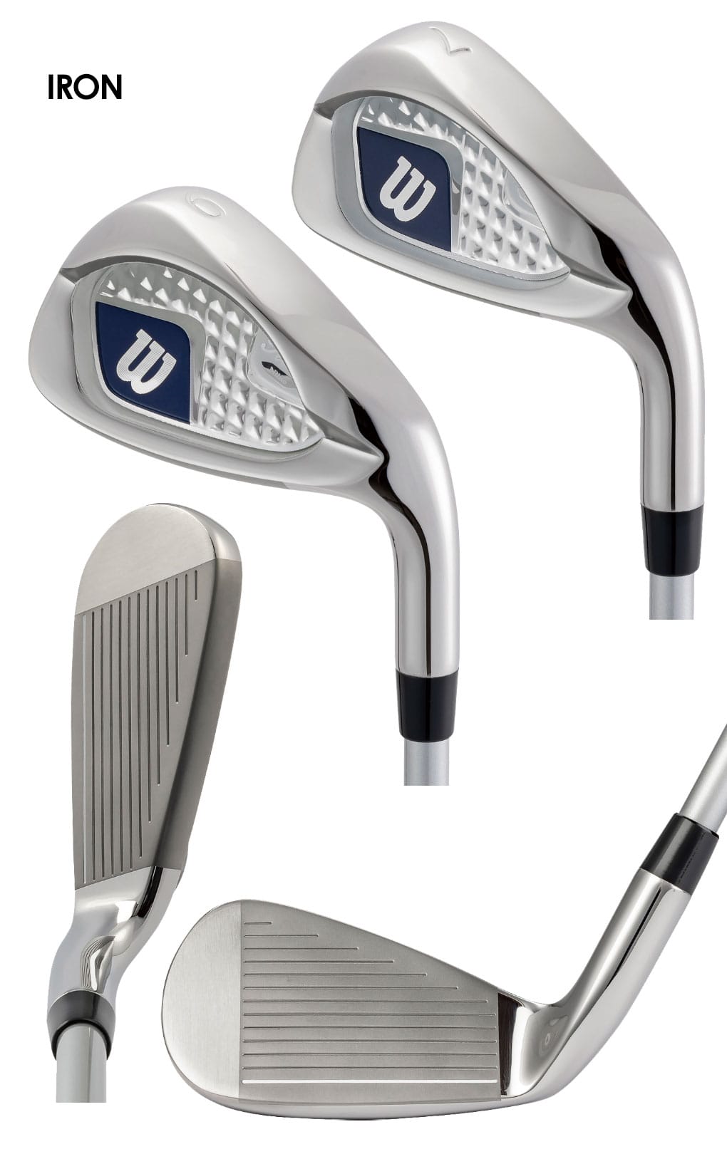 ウィルソン レディース クラブセット 6本セット TIARA Niino 6SET 右用