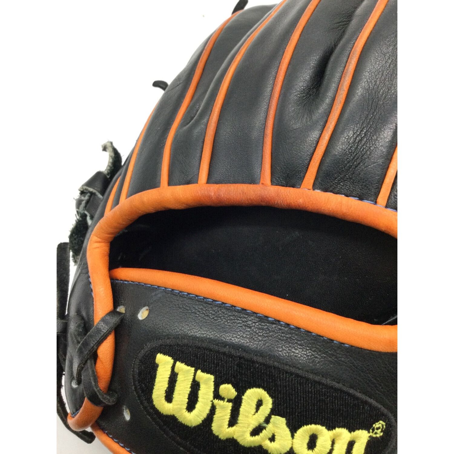 Wilson (ウィルソン) 硬式グローブ 約28cm オレンジ×ブラック A2000