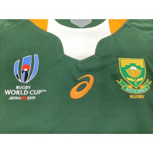 南アフリカ代表 ラグビーユニフォーム メンズ SIZE XL グリーン asics