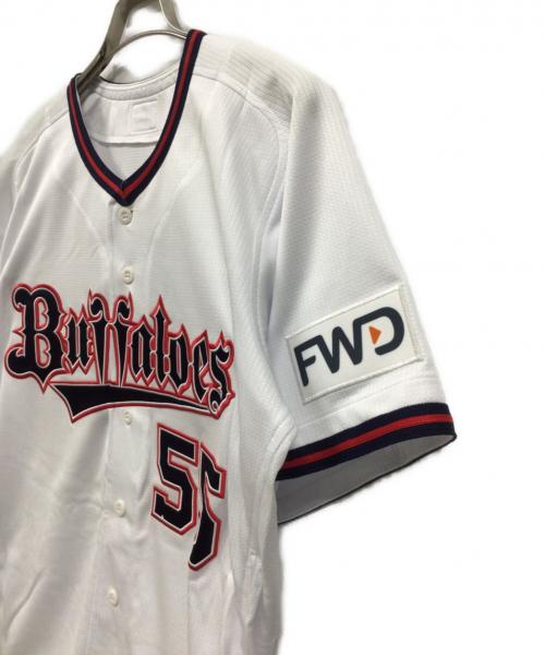 オリックス・バファローズ 応援グッズ SIZE O ホワイト DESCENTE