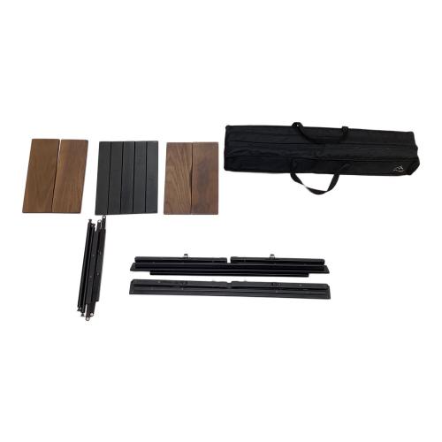 RATEL WORKS (ラーテルワークス) アウトドアテーブル ブラック ウッド