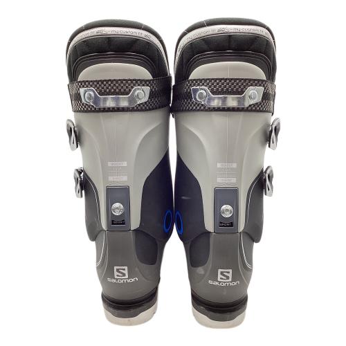 SALOMON (サロモン) スキーブーツ メンズ 26-26.5cm ブラック×グレー