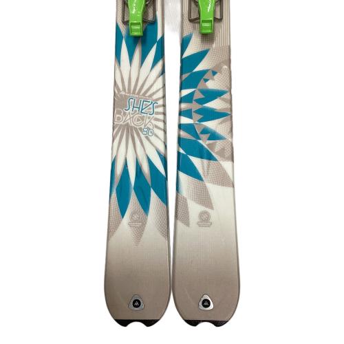 K2 (ケーツー) テレマークスキー 160cm SHE'S BACK80 BLACK DIAMOND O1