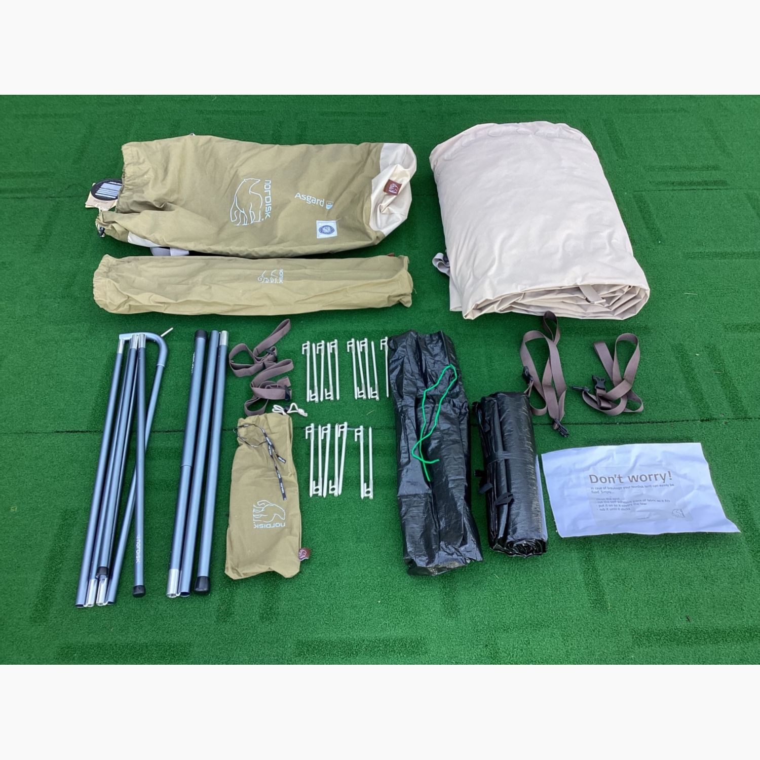 Nordisk (ノルディスク) モノポールテント 会員限定色 カーキ